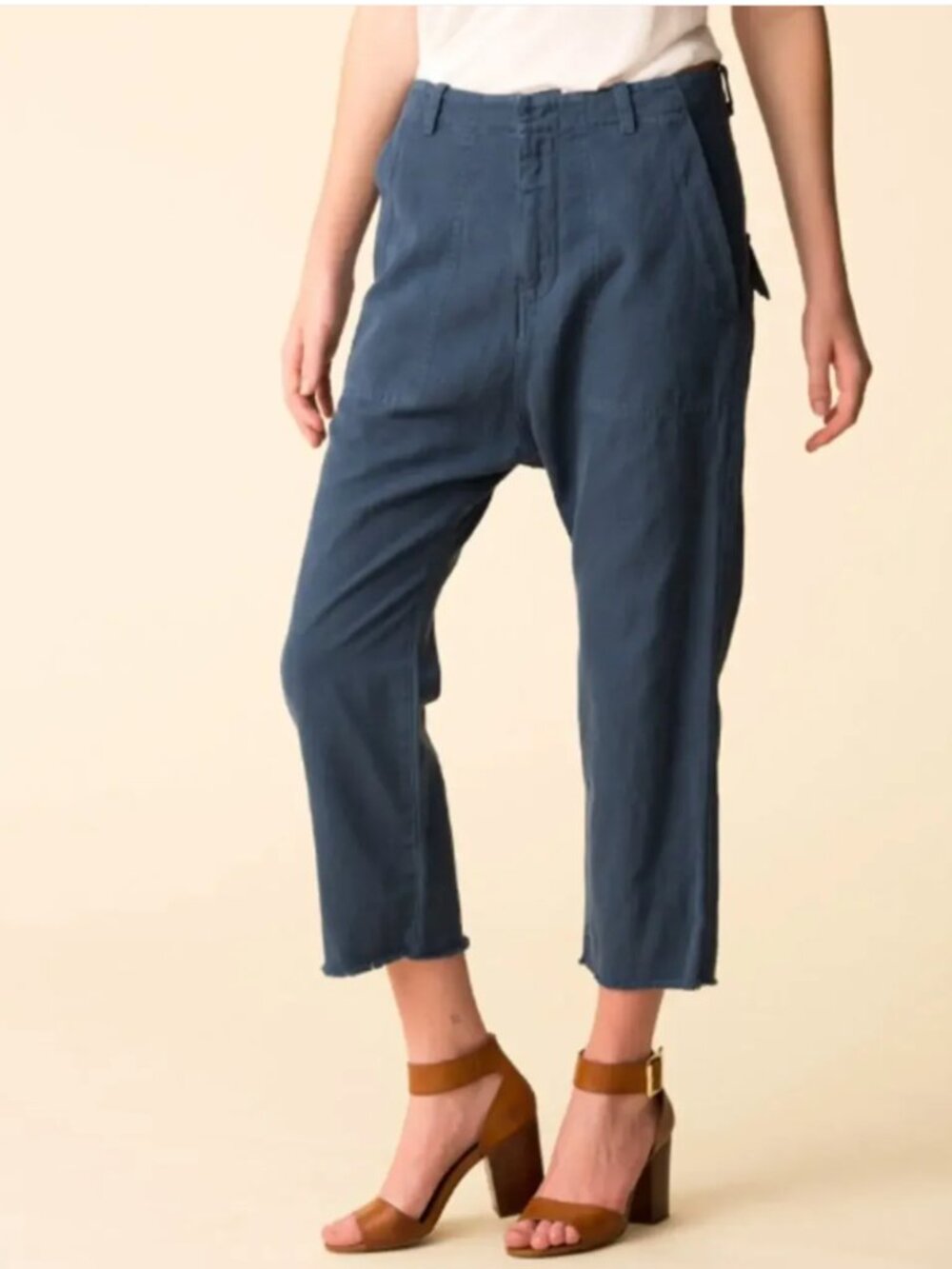 Nili Lotan Luna Pants - Navy Blue - 10